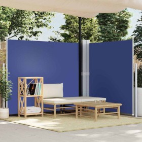 Toldo lateral retráctil azul 180x600 cm en Sombrillas | Comprar online en Foru.es