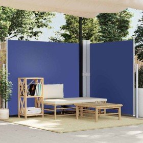 Toldo lateral retráctil azul 180x600 cm en Sombrillas | Comprar online en Foru.es