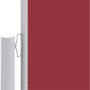 Toldo lateral retráctil rojo 180x600 cm en Sombrillas | Comprar online en Foru.es