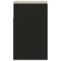 Banco zapatero con cojín madera ingeniería negro 104x30x49 cm de vidaXL, Zapateros y organizadores de calzado - Ref: Foro24-3...