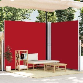 Toldo lateral retráctil rojo 200x600 cm en Sombrillas | Comprar online en Foru.es
