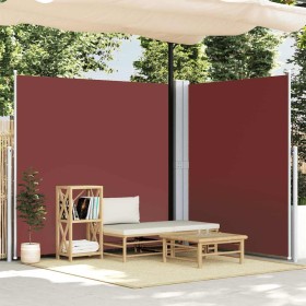 Toldo lateral retráctil marrón 220x600 cm en Sombrillas | Comprar online en Foru.es