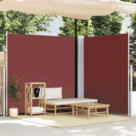 Toldo lateral retráctil marrón 220x600 cm en Sombrillas | Comprar online en Foru.es