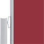 Toldo lateral retráctil rojo 220x600 cm en Sombrillas | Comprar online en Foru.es