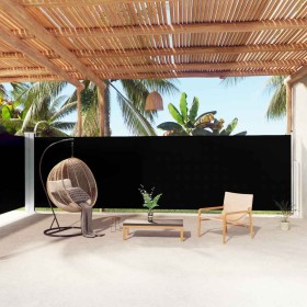 Toldo lateral retráctil negro 180x1000 cm en Sombrillas | Comprar online en Foru.es