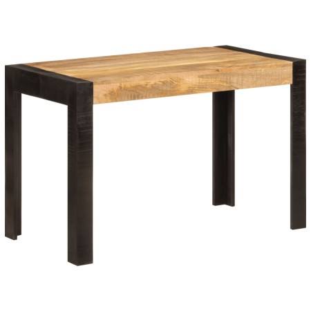 Mesa de comedor madera maciza de mango 120x60x76 cm de vidaXL, Mesas de cocina y de comedor - Ref: Foro24-356291, Precio: 222...