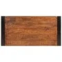 Mesa de comedor madera maciza de mango marrón miel 120x60x76 cm de vidaXL, Mesas de cocina y de comedor - Ref: Foro24-356292,...