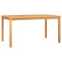 Juego de comedor para jardín 5 piezas madera maciza de teca de vidaXL, Conjuntos de jardín - Ref: Foro24-3157915, Precio: 830...