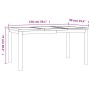Juego de comedor para jardín 5 piezas madera maciza de teca de vidaXL, Conjuntos de jardín - Ref: Foro24-3157915, Precio: 830...