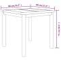 Juego de comedor para jardín 5 piezas madera maciza de teca de vidaXL, Conjuntos de jardín - Ref: Foro24-3157924, Precio: 657...