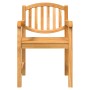 Juego de comedor para jardín 5 piezas madera maciza de teca de vidaXL, Conjuntos de jardín - Ref: Foro24-3157929, Precio: 702...