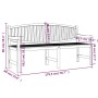 Juego de comedor para jardín 4 piezas madera maciza de teca de vidaXL, Conjuntos de jardín - Ref: Foro24-3157947, Precio: 891...