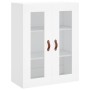 Aparador alto madera contrachapada blanco 69,5x34x180 cm de vidaXL, Aparadores - Ref: Foro24-3198441, Precio: 171,40 €, Descu...