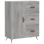 High sideboard sonoma gray plywood 69.5x34x180 cm by vidaXL, Sideboards - Ref: Foro24-3198447, Price: 171,69 €, Discount: %