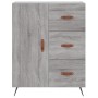 Aparador alto madera contrachapada gris sonoma 69,5x34x180 cm de vidaXL, Aparadores - Ref: Foro24-3198447, Precio: 173,97 €, ...