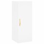 Aparador alto madera contrachapada blanco 34,5x34x180 cm de vidaXL, Aparadores - Ref: Foro24-3198769, Precio: 99,33 €, Descue...
