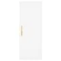 Tall white plywood sideboard 34.5x34x180 cm by vidaXL, Sideboards - Ref: Foro24-3198769, Price: 98,41 €, Discount: %