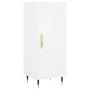 Tall white plywood sideboard 34.5x34x180 cm by vidaXL, Sideboards - Ref: Foro24-3198769, Price: 98,41 €, Discount: %
