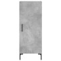 Aparador de madera contrachapada gris hormigón 34,5x34x180 cm de vidaXL, Aparadores - Ref: Foro24-3198789, Precio: 98,53 €, D...