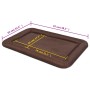 Colchón para perro tamaño XXL marrón en Camas para perros | Comprar online en Foru.es