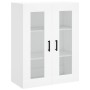 Aparador alto madera contrachapada blanco 69,5x34x180 cm de vidaXL, Aparadores - Ref: Foro24-3198473, Precio: 196,60 €, Descu...