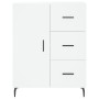 Aparador alto madera contrachapada blanco 69,5x34x180 cm de vidaXL, Aparadores - Ref: Foro24-3198481, Precio: 187,94 €, Descu...