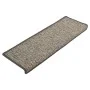 Alfombrilla autoadhesiva escalera 15 uds gris y beige 65x21x4cm de vidaXL, Alfombrillas para escalones - Ref: Foro24-326884, ...
