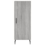 Aparador alto madera contrachapada gris Sonoma 34,5x34x180 cm de vidaXL, Aparadores - Ref: Foro24-3198807, Precio: 110,16 €, ...