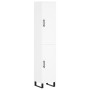 Aparador alto madera contrachapada blanco 34,5x34x180 cm de vidaXL, Aparadores - Ref: Foro24-3198809, Precio: 130,01 €, Descu...