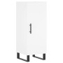 Aparador alto madera contrachapada blanco 34,5x34x180 cm de vidaXL, Aparadores - Ref: Foro24-3198809, Precio: 130,01 €, Descu...