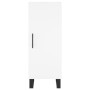 Aparador alto madera contrachapada blanco 34,5x34x180 cm de vidaXL, Aparadores - Ref: Foro24-3198809, Precio: 130,01 €, Descu...