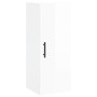 Aparador alto madera contrachapada blanco brillo 34,5x34x180 cm de vidaXL, Aparadores - Ref: Foro24-3198811, Precio: 134,01 €...
