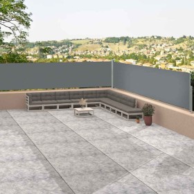 Toldo lateral retráctil antracita 117x1200 cm en Sombrillas | Comprar online en Foru.es