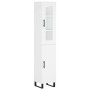 Aparador alto madera contrachapada blanco 34,5x34x180 cm de vidaXL, Aparadores - Ref: Foro24-3199193, Precio: 129,08 €, Descu...