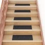 Alfombrilla autoadhesiva escalera 15 uds negro 60x25 cm de vidaXL, Alfombrillas para escalones - Ref: Foro24-326914, Precio: ...