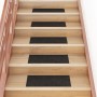 Alfombrilla autoadhesiva escalera 15 uds marrón 60x25 cm de vidaXL, Alfombrillas para escalones - Ref: Foro24-326918, Precio:...