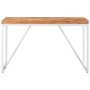 Mesa de comedor madera maciza de acacia y mango 120x60x76 cm de vidaXL, Mesas de cocina y de comedor - Ref: Foro24-323545, Pr...