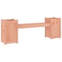 Banco con jardineras madera maciza de abeto Douglas 180x36x63cm de vidaXL, Bancos de jardín - Ref: Foro24-825168, Precio: 125...