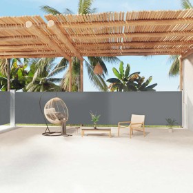 Toldo lateral retráctil antracita 160x1200 cm en Sombrillas | Comprar online en Foru.es