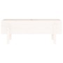 Arriate elevado de jardín madera maciza pino blanco 101x30x38cm de vidaXL, Maceteros y jardineras - Ref: Foro24-825185, Preci...