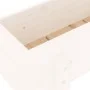 Arriate elevado de jardín madera maciza pino blanco 101x30x38cm de vidaXL, Maceteros y jardineras - Ref: Foro24-825185, Preci...