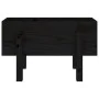 Jardinera madera maciza de pino negro 62x30x38 cm de vidaXL, Maceteros y jardineras - Ref: Foro24-825181, Precio: 41,26 €, De...
