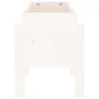Jardinera madera maciza de pino blanco 62x30x38 cm de vidaXL, Maceteros y jardineras - Ref: Foro24-825178, Precio: 38,45 €, D...