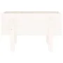Jardinera madera maciza de pino blanco 62x30x38 cm de vidaXL, Maceteros y jardineras - Ref: Foro24-825178, Precio: 38,45 €, D...