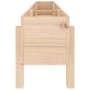 Arriate elevado de jardín madera maciza de pino 160x30x38 cm de vidaXL, Maceteros y jardineras - Ref: Foro24-825191, Precio: ...