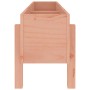 Arriate elevado jardín madera maciza abeto Douglas 121x30x38 cm de vidaXL, Maceteros y jardineras - Ref: Foro24-825203, Preci...