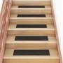 Alfombrilla autoadhesiva escalera 15 uds marrón 76x20 cm de vidaXL, Alfombrillas para escalones - Ref: Foro24-326930, Precio:...