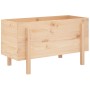 Arriate elevado de jardín madera maciza de pino 101x50x57 cm de vidaXL, Maceteros y jardineras - Ref: Foro24-825212, Precio: ...