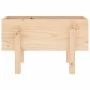 Jardinera madera maciza de pino 62x30x38 cm de vidaXL, Maceteros y jardineras - Ref: Foro24-825177, Precio: 38,28 €, Descuent...