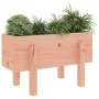 Jardinera madera maciza de abeto Douglas 62x30x38 cm de vidaXL, Maceteros y jardineras - Ref: Foro24-825182, Precio: 39,82 €,...